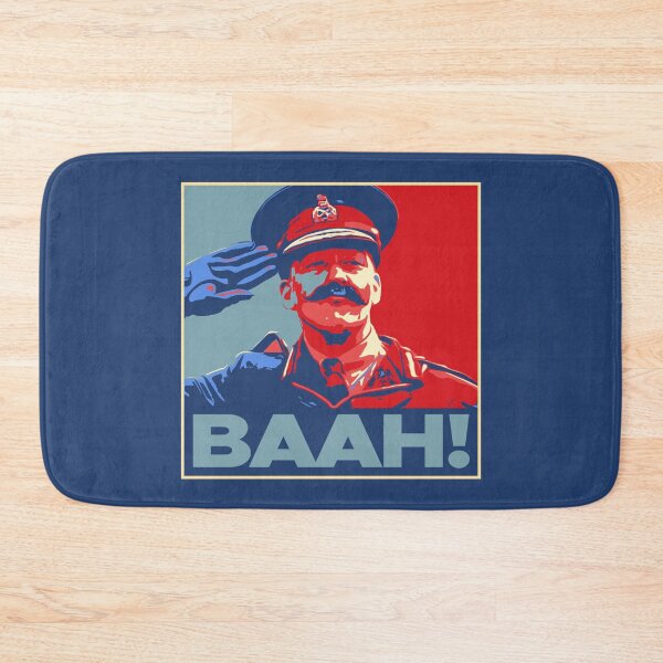 Item preview, General Melchett - Blackadder - "Baah!" designed and sold by curseofkazar.