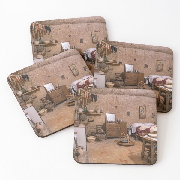 Item preview, Italy. Basilicata. Matera. Interior of a cave house.  designed and sold by vadim19.
