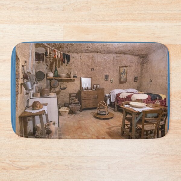 Item preview, Italy. Basilicata. Matera. Interior of a cave house.  designed and sold by vadim19.
