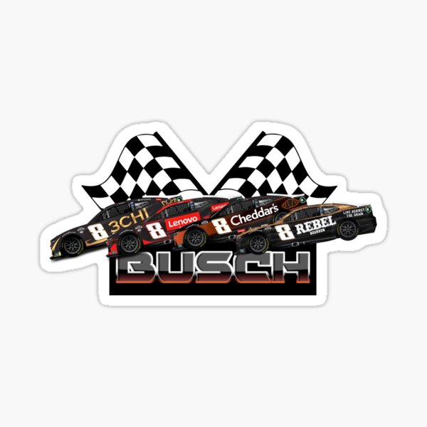 Kyle Busch - 4 car scheme Sticker
