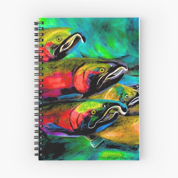 Item preview, Coho Salmon Run designed and sold by MisaHarman.