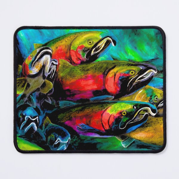 Item preview, Coho Salmon Run designed and sold by MisaHarman.