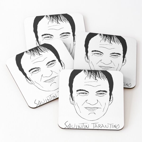 Artikelvorschau, Schielender Tarantino entworfen und verkauft von Evanson Arts.