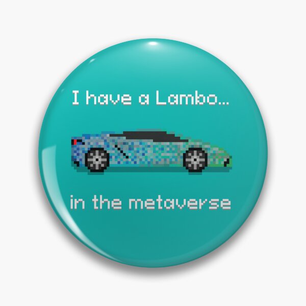 Item preview, Lambo Metaverse - Blue/Green (White Text) designed and sold by m88nlabs.