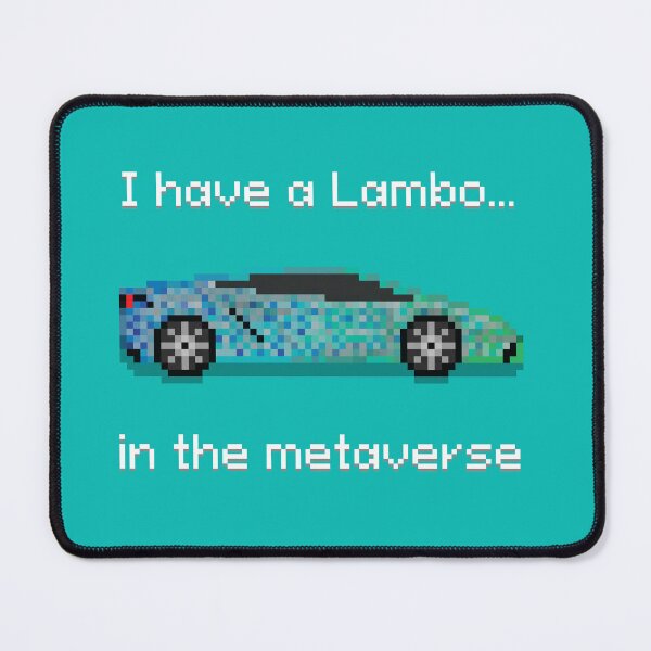 Item preview, Lambo Metaverse - Blue/Green (White Text) designed and sold by m88nlabs.
