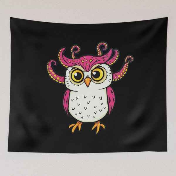 Item preview, Owl + Octopus Animal Mashup designed and sold by Getup-clothing.