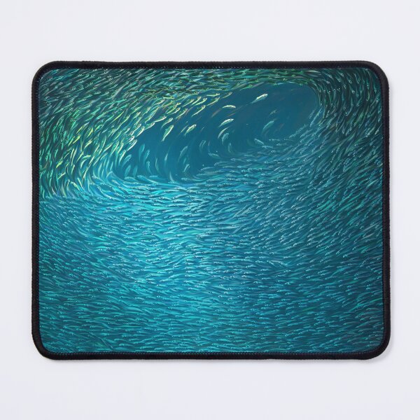 Item preview, Sardine Bait Ball designed and sold by Allison Chin Art.