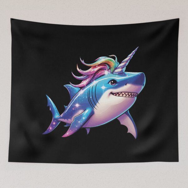 Item preview, Shark + Unicorn Animal Mashup designed and sold by Getup-clothing.