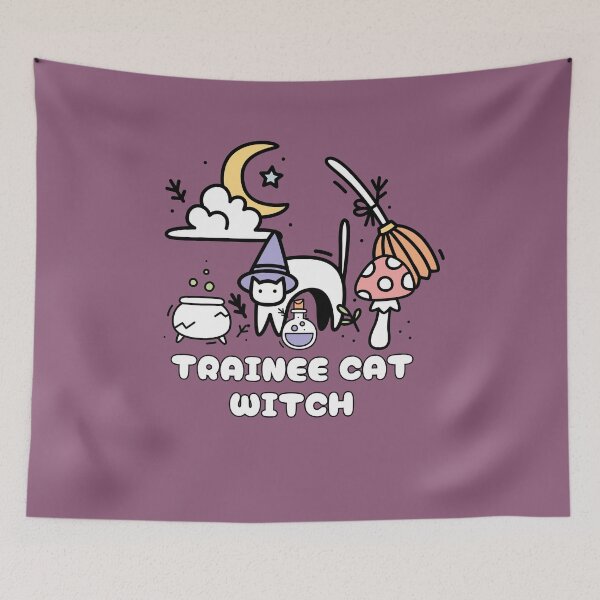 Item preview, Trainee cat witch designed and sold by BigfeetLittlepaws.