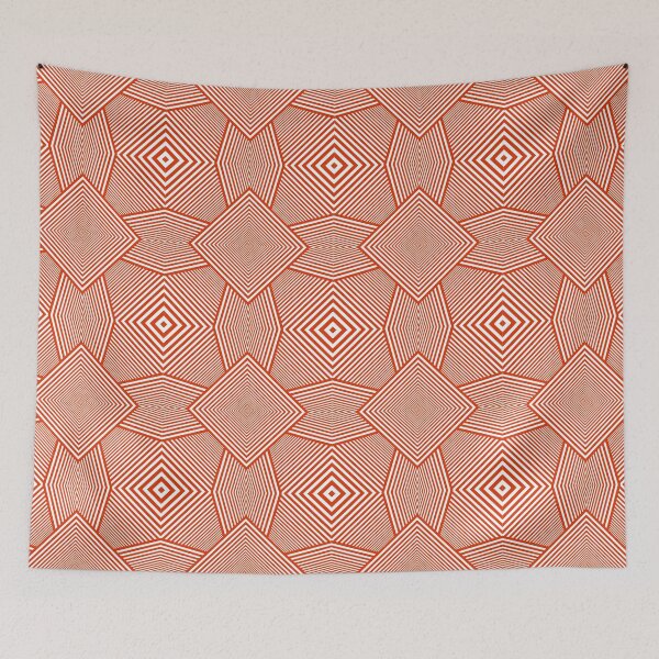 Item preview, Red Line Illusion Pattern designed and sold by GigiVisual.