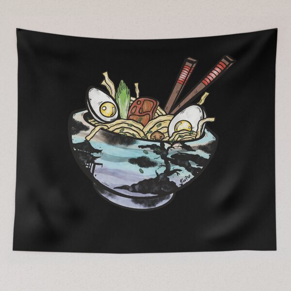 Item preview, Ocean Breeze Bowl of Ramen designed and sold by Inx Artworks.