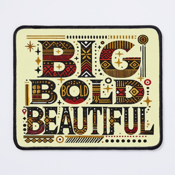 Item preview, BIG BOLD BEAUTIFUL- AFRICAN AMERICAN PLUS SIZE designed and sold by Globalcitytees.