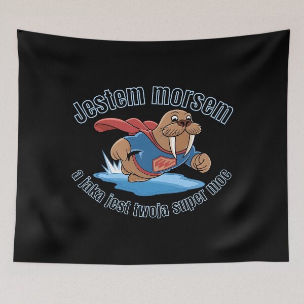 Item preview, Jestem morsem, a jaka jest twoja super moc zabawny rysunek superbohatera, Morsowanie designed and sold by IceBathDESIGNS.