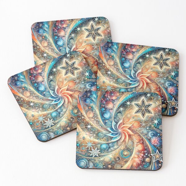Item preview, Cosmic Flowers, Translucent Galaxies 6 designed and sold by artedamensagem.