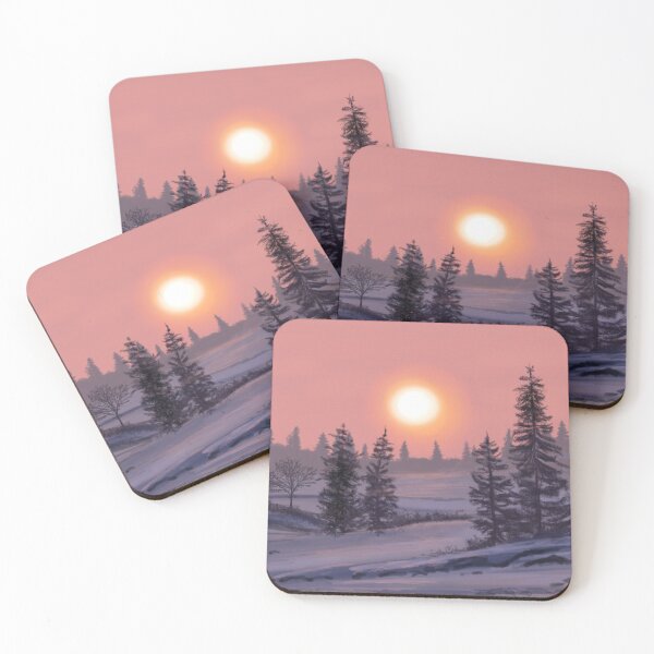 Item preview, Snowy Sunset designed and sold by BHDigitalArt.