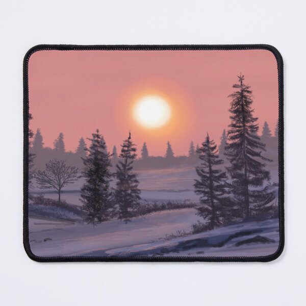 Item preview, Snowy Sunset designed and sold by BHDigitalArt.