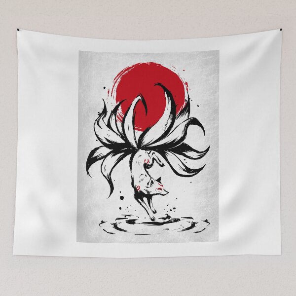 Item preview, Kitsune Japanese Fox designed and sold by Faissal Thomass.