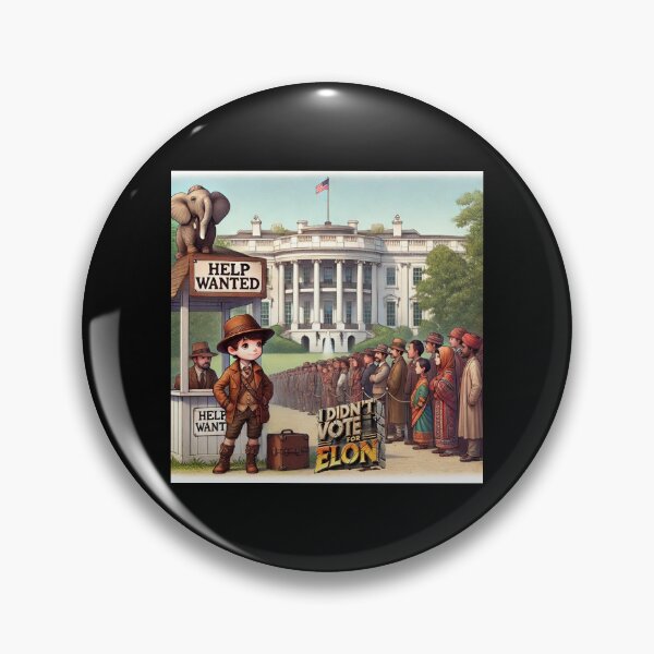 Item preview, "I Didn't Vote for Elon - Help Wanted Adventures" designed and sold by MySheetMusicArt.