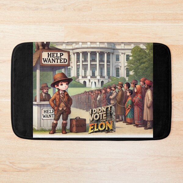 Item preview, "I Didn't Vote for Elon - Help Wanted Adventures" designed and sold by MySheetMusicArt.