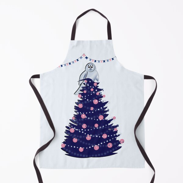 Item preview, Owl sitting on a Christmas tree designed and sold by Magazin-Brenda.