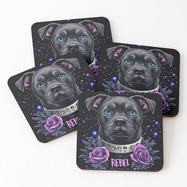 Item preview,  Rebel Staffordshire designed and sold by Nocturne  Paws.