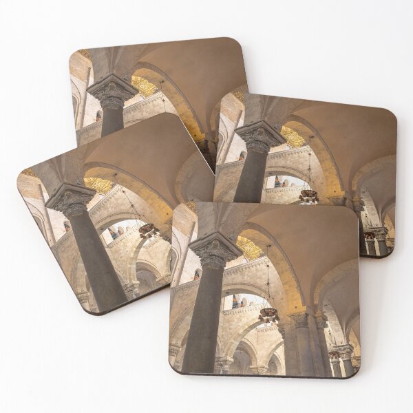 Item preview, Italy. Apulia. Bari. Basilica of Saint Nicholas. Columns & Arches. designed and sold by vadim19.