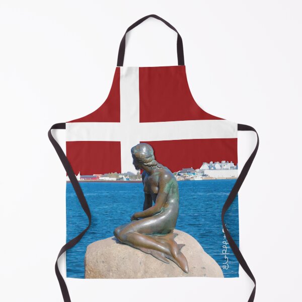 Item preview, DENMARK ABOVE THE LITTLE MERMAID designed and sold by EliotRaffit.