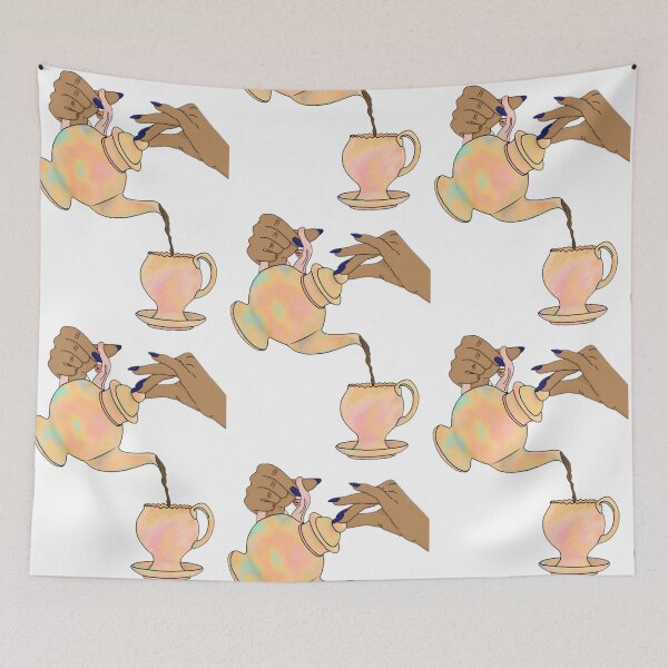Item preview, Pouring tea designed and sold by Artistkhg.