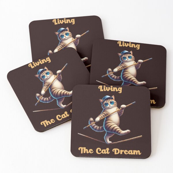 Item preview, Amazing Funny Cats Living The Cat Dream designed and sold by WearitToday.