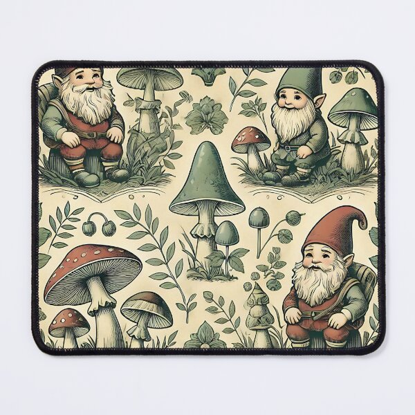 Item preview, Vintage Forest Gnomes designed and sold by DesignsbyVelvet.