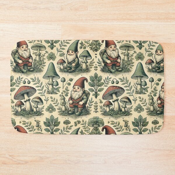 Item preview, Vintage Forest Gnomes designed and sold by DesignsbyVelvet.