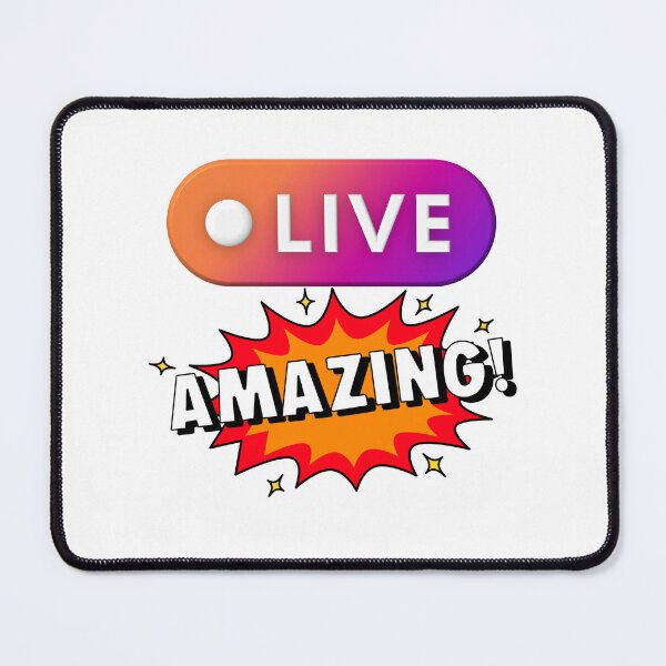 Item preview, Live Amazing - Inspirational Design for a Vibrant Life designed and sold by TeeAauthenticF.