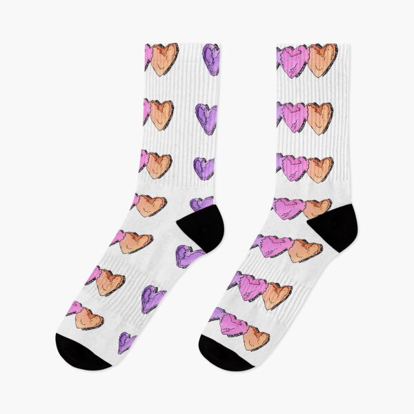 Item preview, Pop Hearts, Watercolor and Ink designed and sold by ellisartstudio.