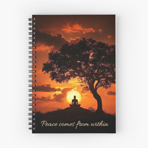 Item preview, Peaceful Sunset Meditation designed and sold by Roarberry.