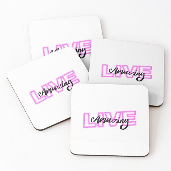 Item preview, Live Amazing - Inspirational Design for a Vibrant Life designed and sold by TeeAauthenticF.