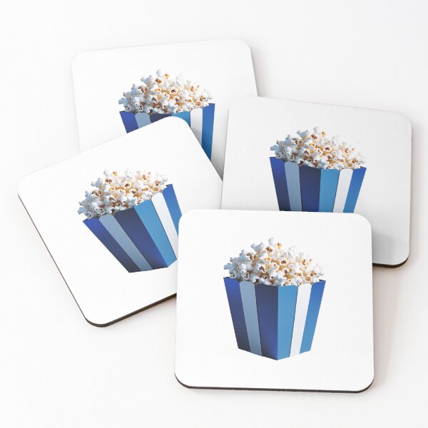 Item preview, Blue and White Box with Fresh Popcorn  designed and sold by silviaol.