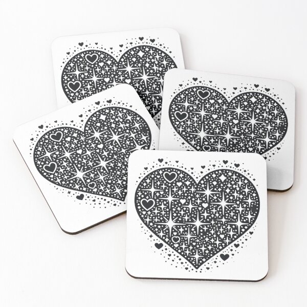 Item preview, Sparkling Heartburst Design designed and sold by LyssasMindArt.