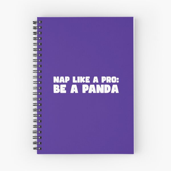 Item preview, Nap Like a Pro: Be a Panda designed and sold by Indraokta22.