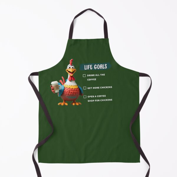 Item preview, Life Goals - Chicken designed and sold by AnTartstudios.