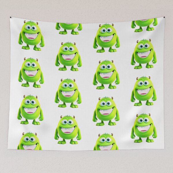 Item preview, Funny cute Green monster designed and sold by DynastyCraft.