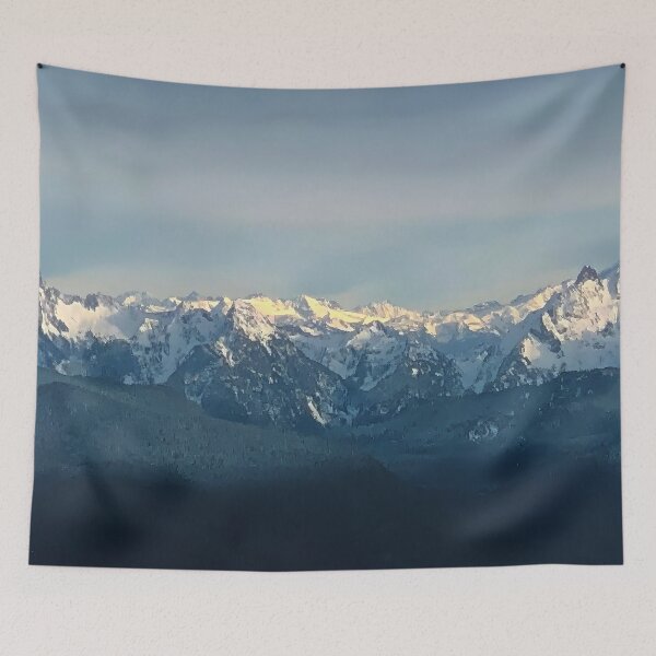 Item preview, Cascade Mountains Winter designed and sold by flyscenicair.