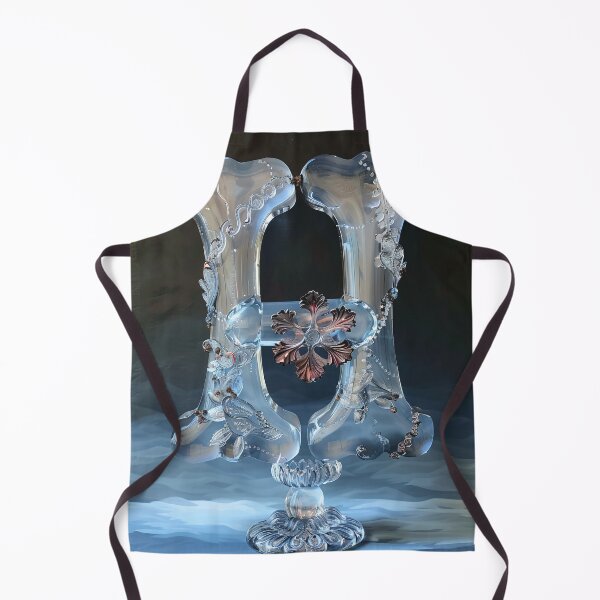 Item preview, Art Glass Typography Inspired by Murano | Creative AI Design designed and sold by yinyuecreation.