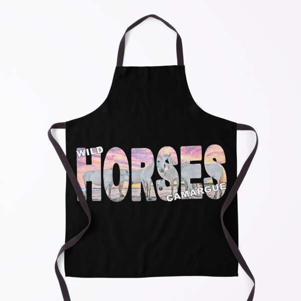 Item preview, Wild HORSES Camargue - White Horses on the Beach Sunset Pastels designed and sold by Adam Gormley.