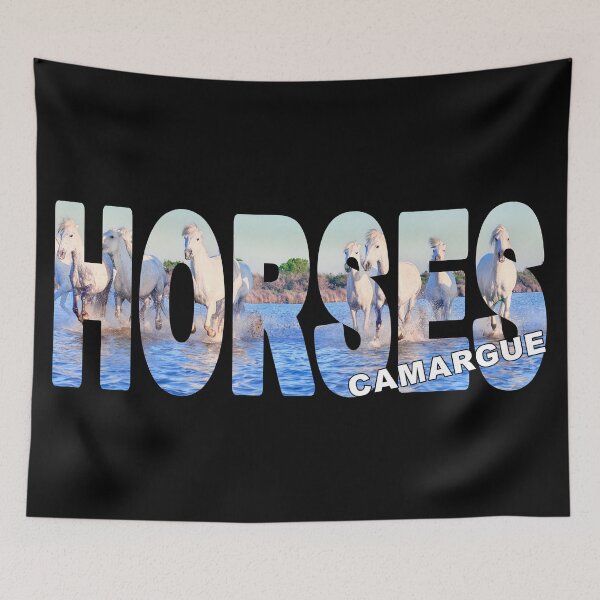 Item preview, HORSES Camargue - White Horses Running through Water designed and sold by Adam Gormley.