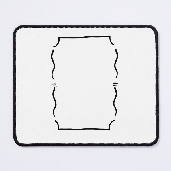 Item preview, Chic Lines: Black and White Minimalist Borders designed and sold by RM-Journey.