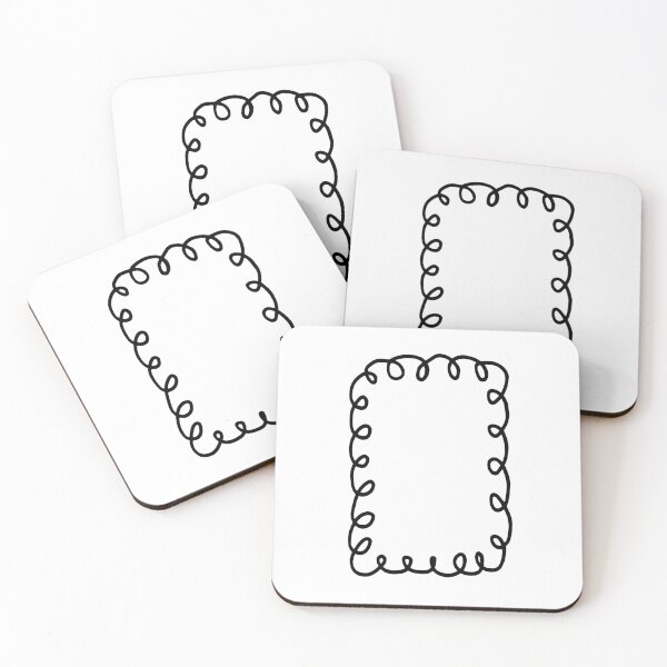 Item preview, Decorative Borders: Simple Black & White Designs designed and sold by RM-Journey.