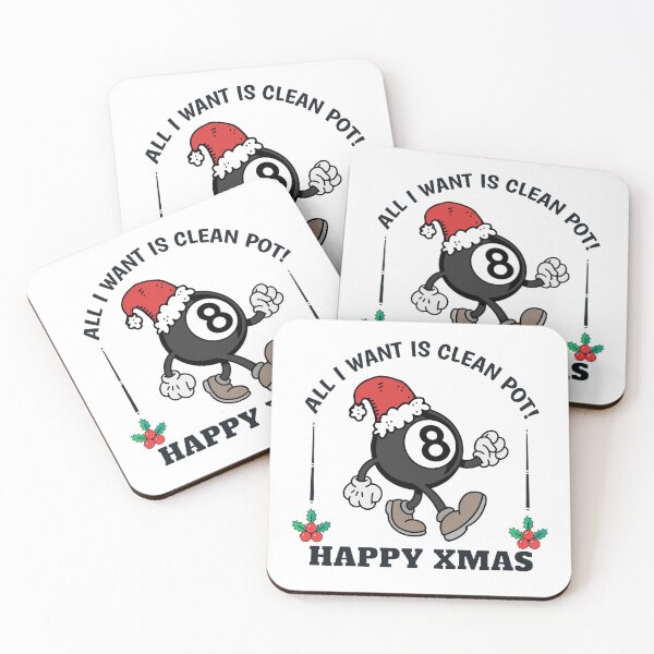 Item preview, ALL I WANT IS CLEAN POT! Xmas snooker designed and sold by bosilvercat.