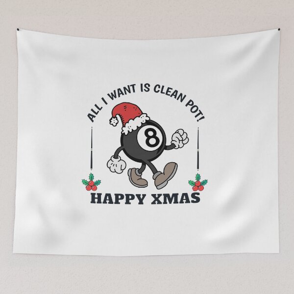 Item preview, ALL I WANT IS CLEAN POT! Xmas snooker designed and sold by bosilvercat.