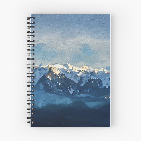 Item preview, Cascade Mountains Winter (Oil Painting) designed and sold by flyscenicair.
