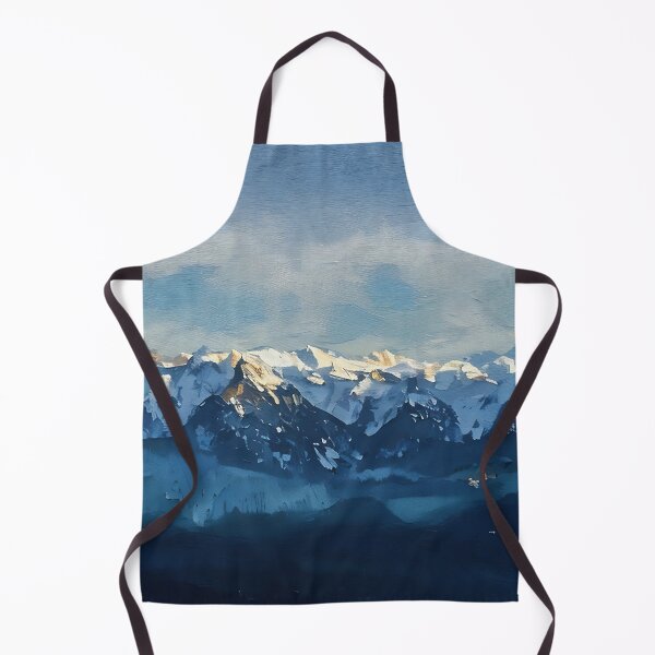 Item preview, Cascade Mountains Winter (Oil Painting) designed and sold by flyscenicair.